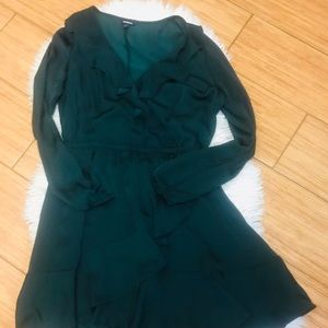 Express ruffle dress